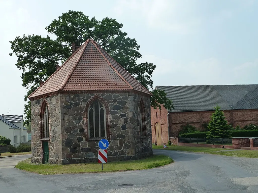 Church in Kribbe, Karstädt, Prignitz, Brandenburg, Germany
