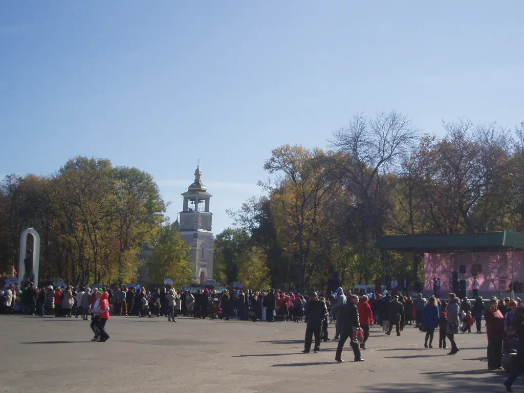 Вид на площядь с Купола собора 1 мая 2011 г