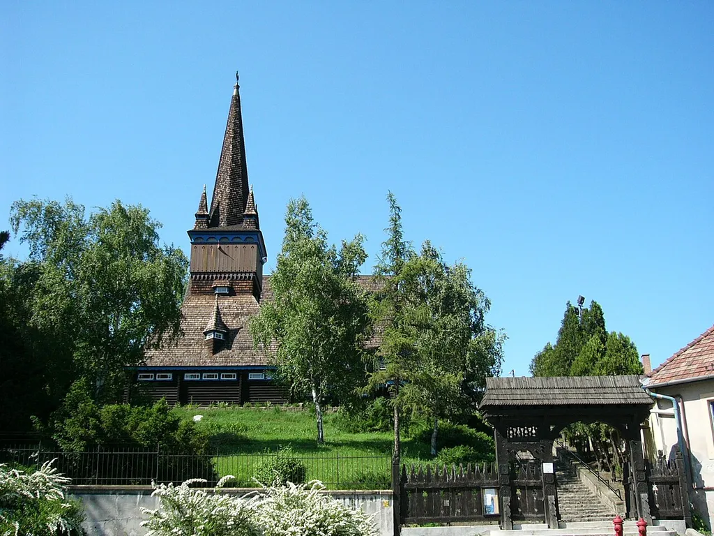 The Wooden Church in Miskolc, Hungary.