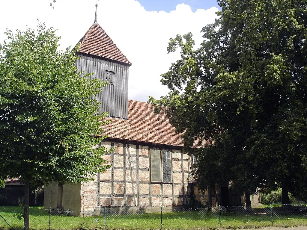 Church in Lärz, Mecklenburg, Germany
