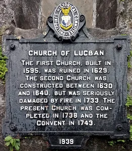 Church of Lucban historical marker
