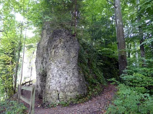 Alt-Toggenburg, medieval castle site (Iddaburg) / Bronze and Iron Age settlements