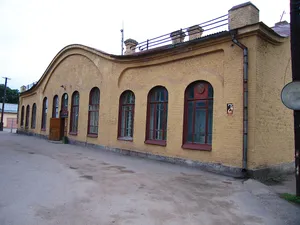 Pytalovo railway station building