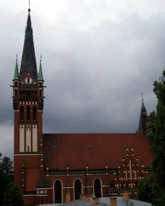 Sacred Heart church in Olsztyn