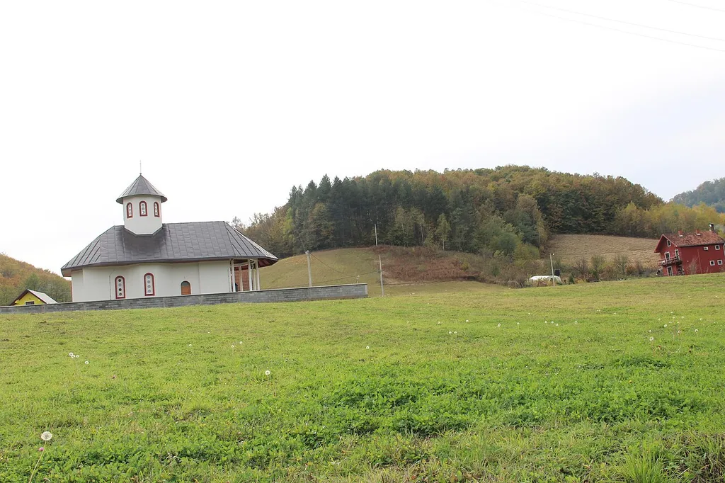 Dragijevica village - Municipality of Osecina - Western Serbia - Local church