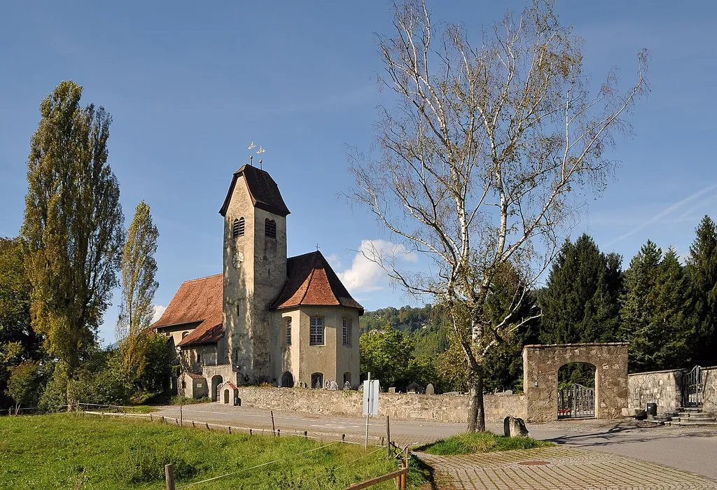 Alte Pfarrkirche hl. Michael und Friedhof in Tisis, Feldkirch.