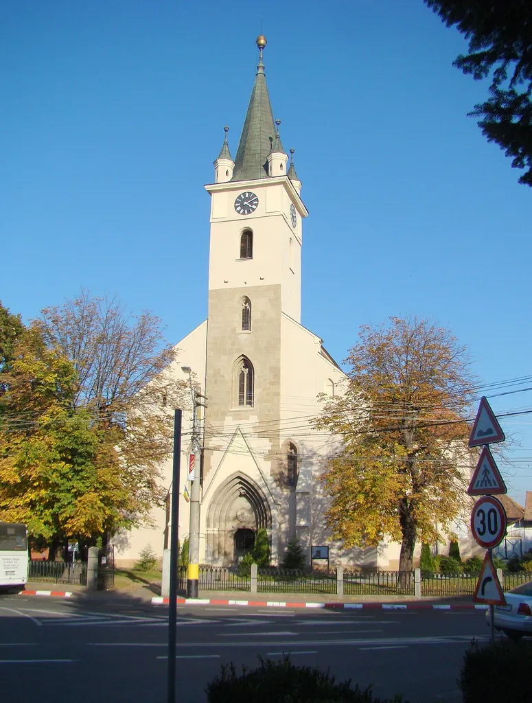 Lutheran church in Reghin, Mureş county, Romania