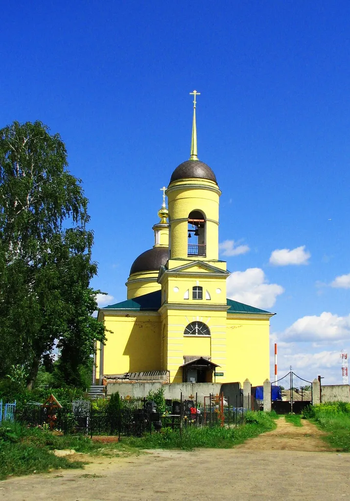 Церковь иконы Божией Матери «Всех Скорбящих Радость» (Москва и Московская область, Чехов, село Шарапово)