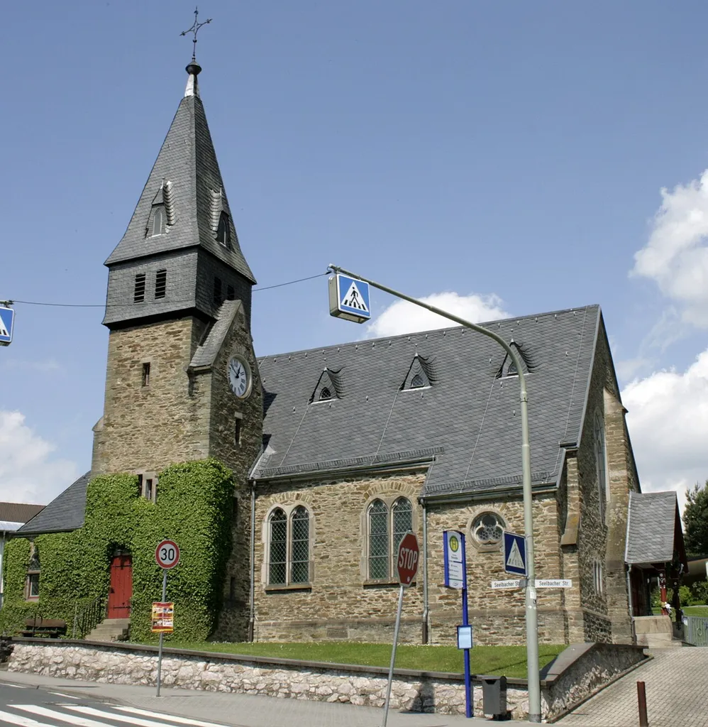 Evangelische Kirche in Aumenau, Deutschland