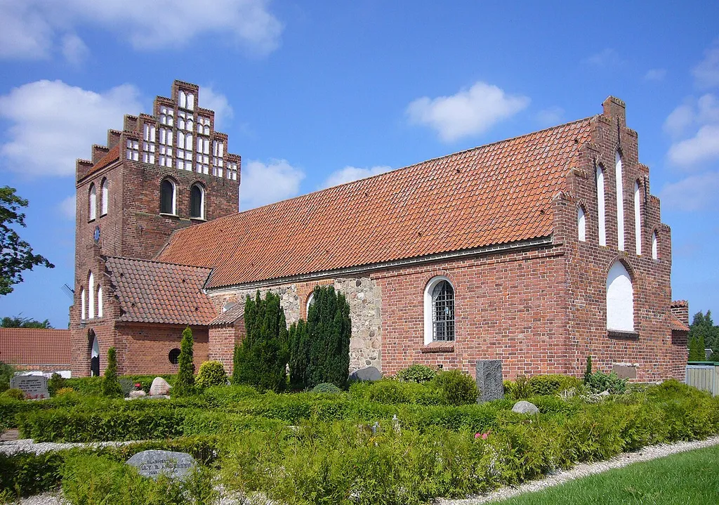 Melby Kirke, Frederiksværk, Denmark. Melby Kirke