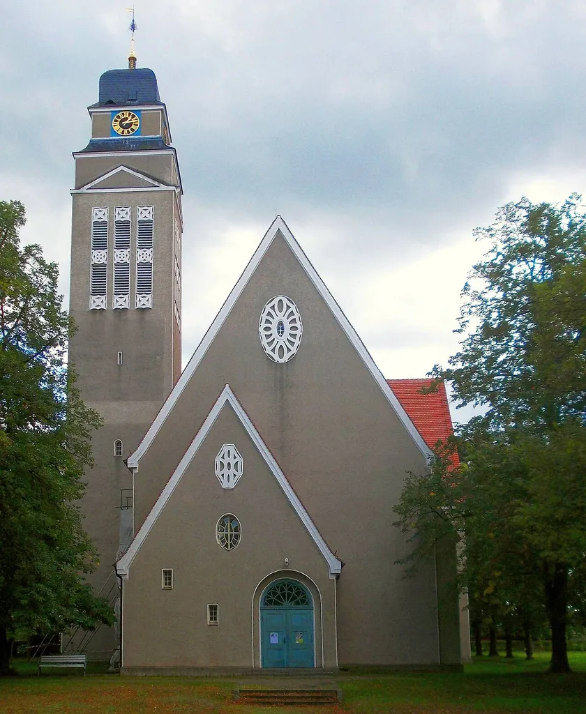 Protestant Jesus Christ Church in Falkenberg/Elster (Elbe-Elster district, Brandenburg)