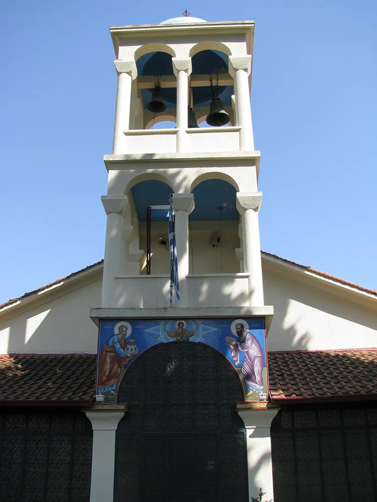 Catholic church in Giannitsa, Central Macedonia, Greece