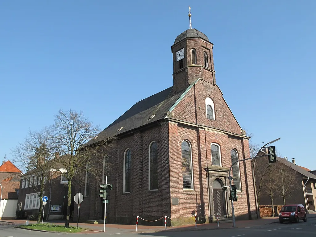Gemen, church: die Johannes Kirche