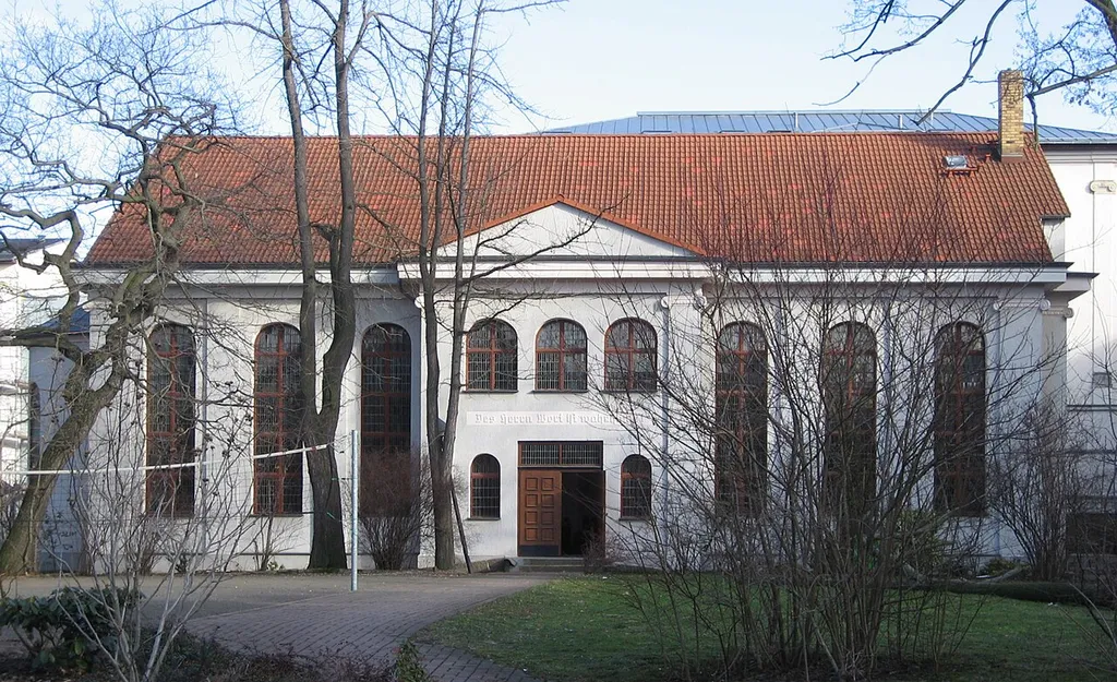 United Methodist Church “Kreuzkirche” in Leipzig, Paul-Gruner-Strasse 26
