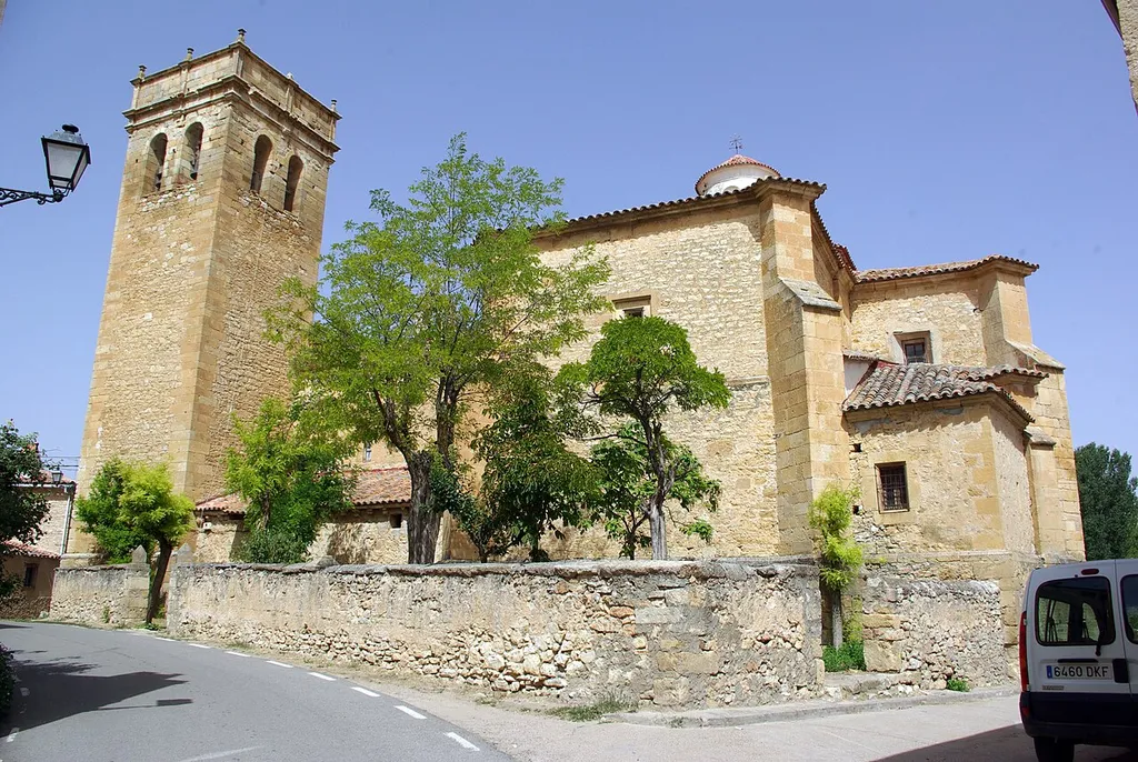 Church in Tartanedo. Guadalajara, Spain.