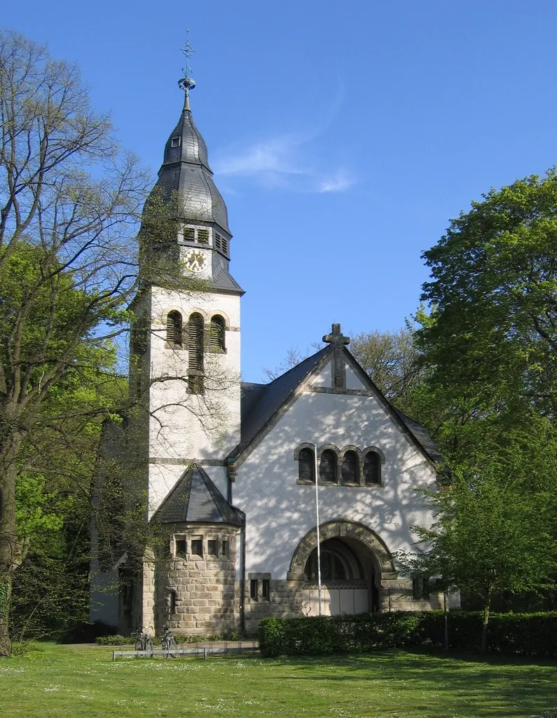 Evangelische Christuskirche (Jugendstilbau 1904/1905), Unna-Königsborn.