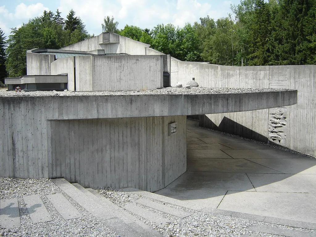 Picture of the Protestant Church of Reconciliation at Dachau concentration camp in Dachau, Germany taken June 16, 2005.