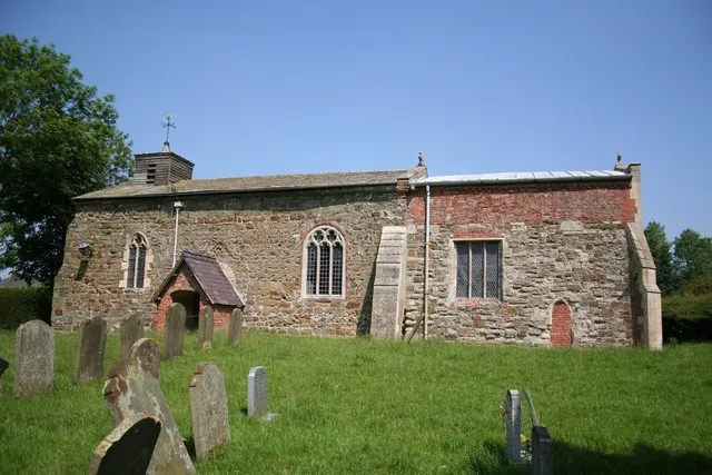 All Saints' church, Great Sturton. An ancient and interesting church with Norman origins, blocked north arcade, Decorated chancel and 17th century wall painting depicting Time and Death.