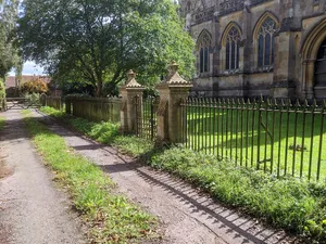 Railings And Gates To North Side Of The Churchyard Of St Peter And 2 Gates To The West