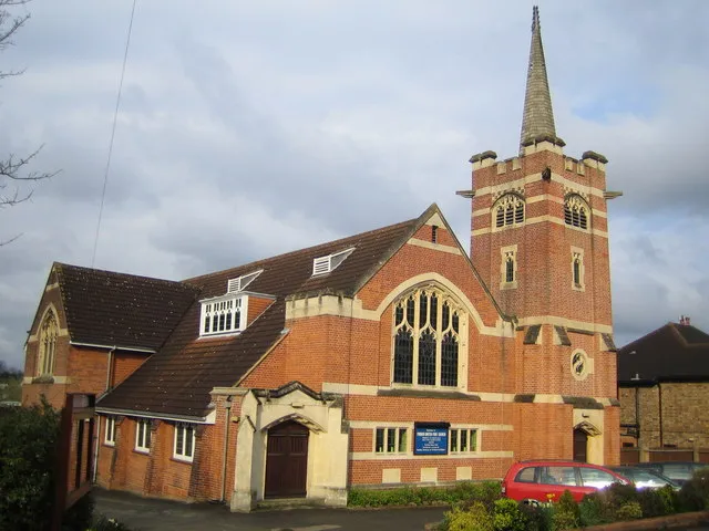 Pinner United Free Church On the west side of Paines Lane.