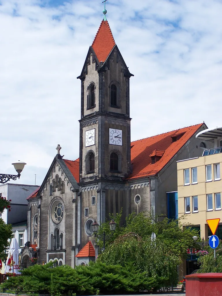 Kościół ewangelicko-augsburski przy Rynku w Tarnowskich Górach.