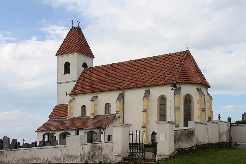 Municipality Wiesmath in Lower Austria. – The photo shows the Sanctuary St. Anne.