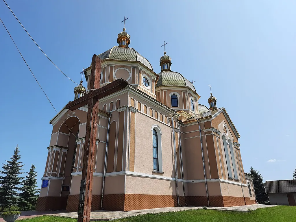 Церква Введення у храм Пречистої Діви Марії 1895р. с.Увисла Чортківський р-н, Тернопільська обл.