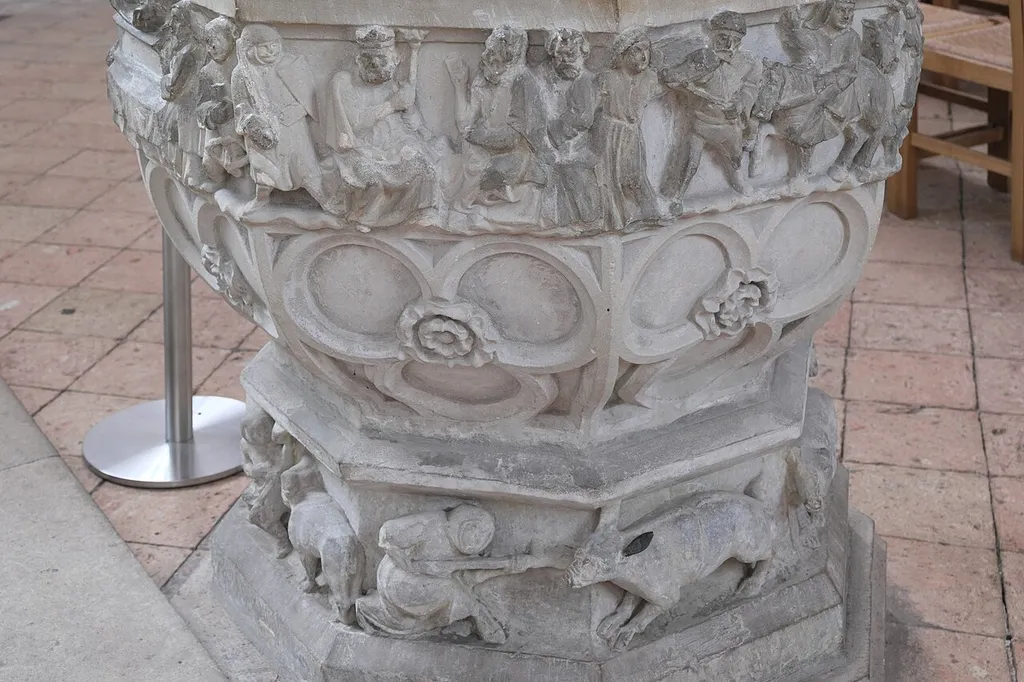 Baptismal font of Dom in Brandenburg (Havel)