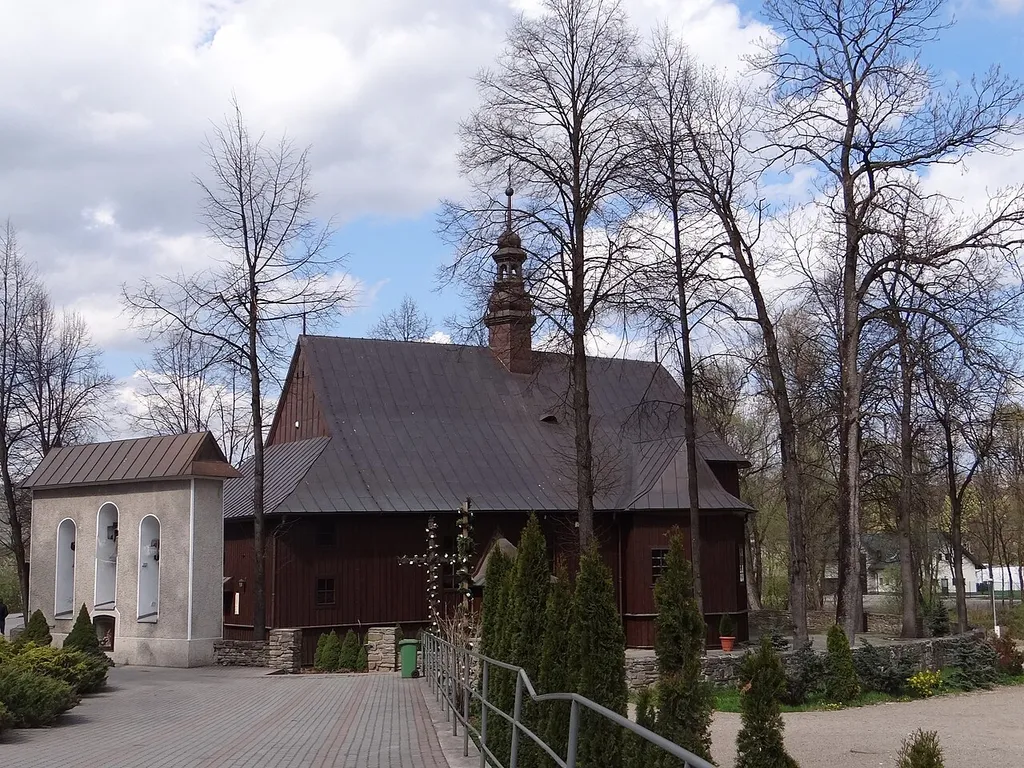 Słopnice - rzymskokatolicki kościół parafialny p.w. św. Andrzeja Apostoła, 1774-1776