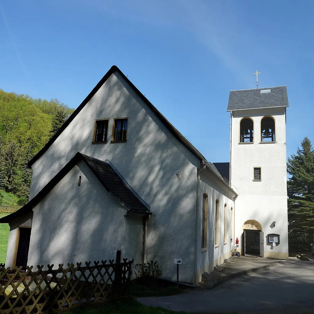 Southern view of the church in Malche , Bad Freienwalde municipality, Märkisch-Oderland district, Brandenburg state, Germany