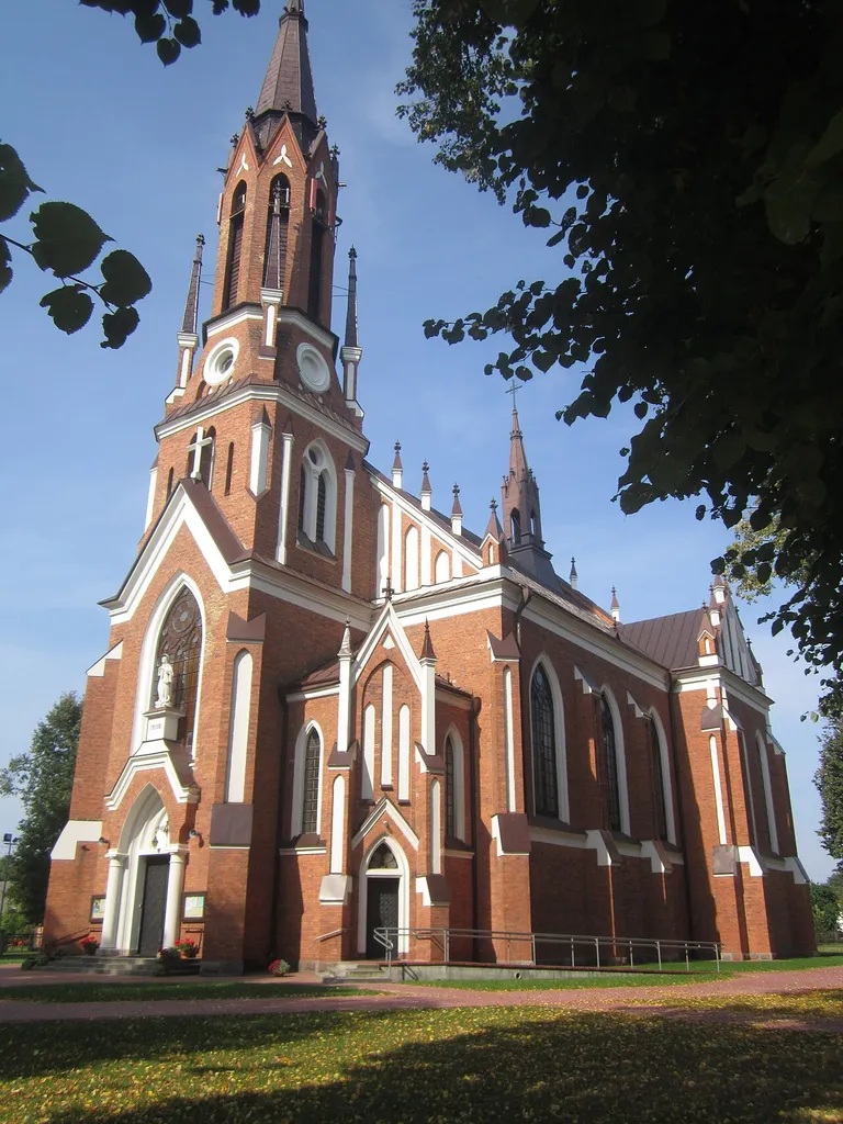 Łomazy, kościół par. p.w. śś. Apostołów Piotra i Pawła, 1907