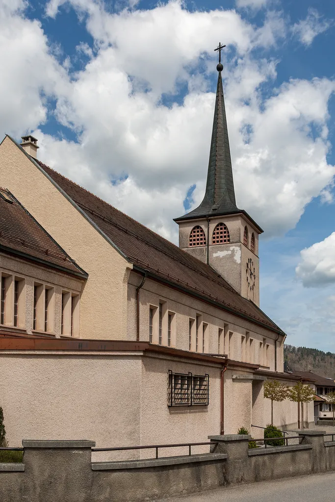 Kirche in Grandvillard (FR)