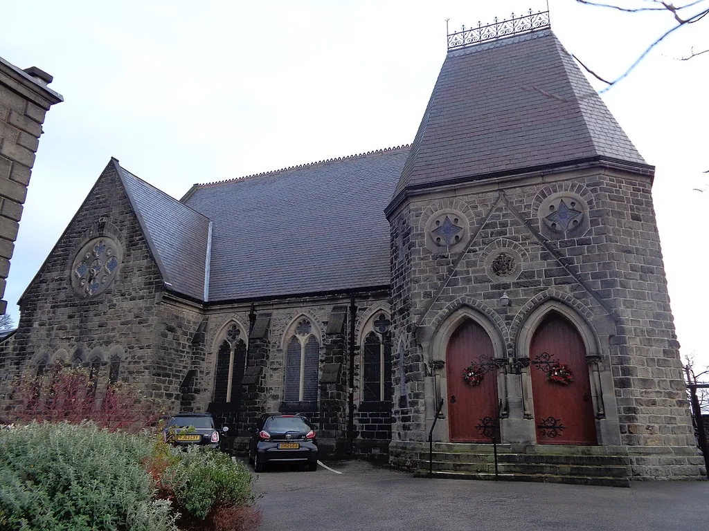 Grove Methodist Church, Horsforth, Leeds, West Yorkshire. Taken on the afternoon of Monday the 30th of December 2013.