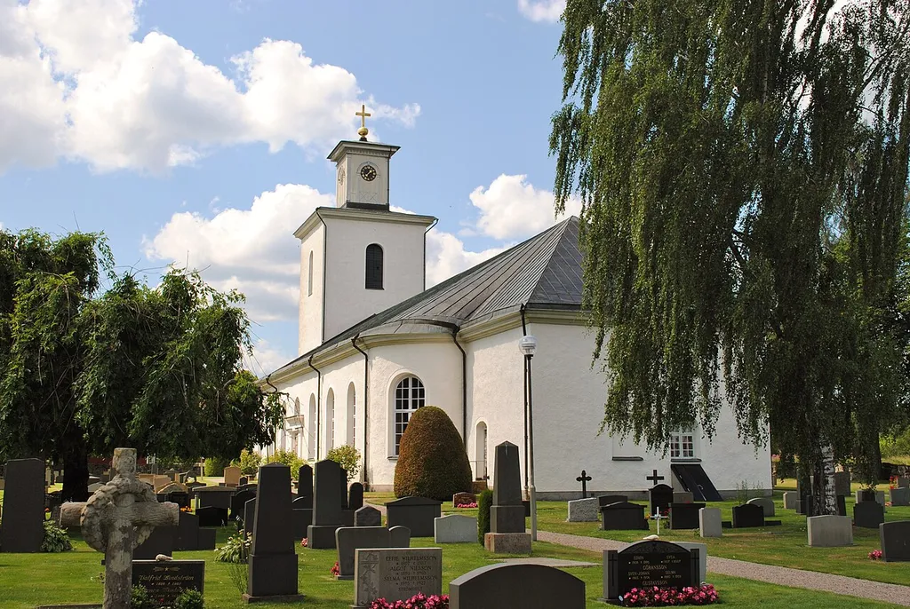Slätthög Church.Exterior