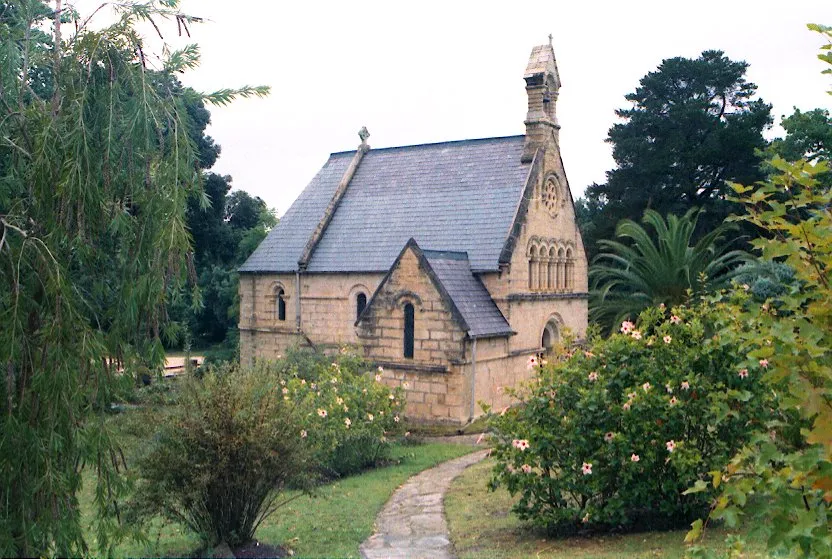 The small chapel in Belvedere, close to Knysna on the Garden Route in South Africa.