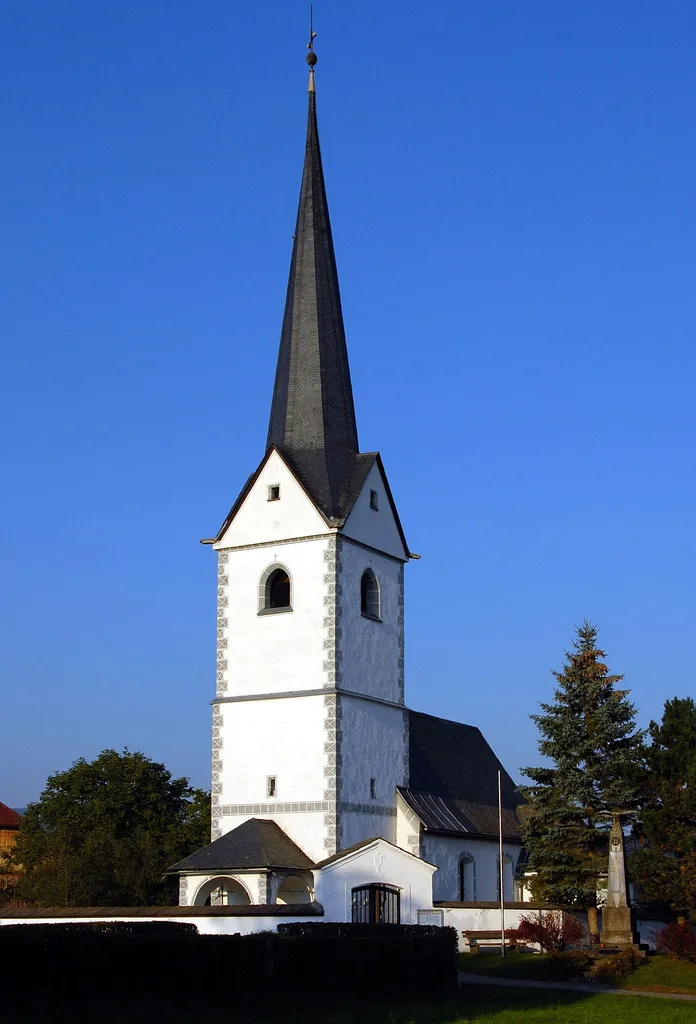 Subsidiary church Saint Lawrence in Sankt Lorenzen, market town Magdalensberg, district Klagenfurt Land, Carinthia, Austria, EU