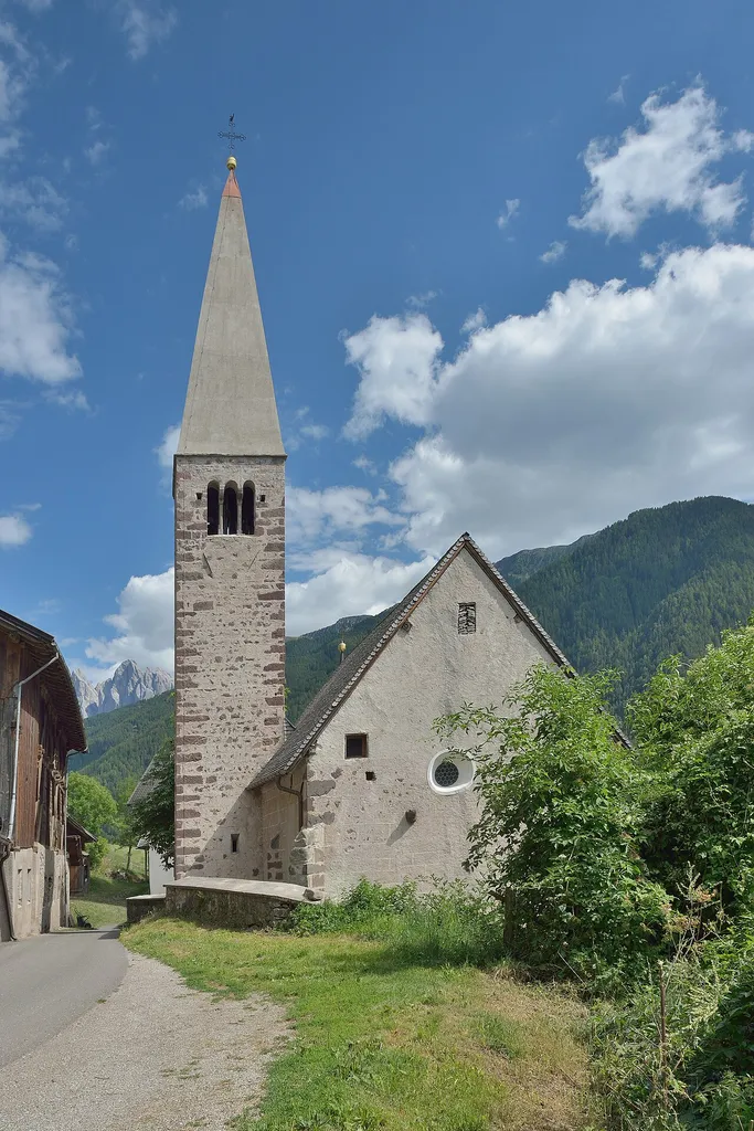Saint Valentin church in Pardell, Villnöß.