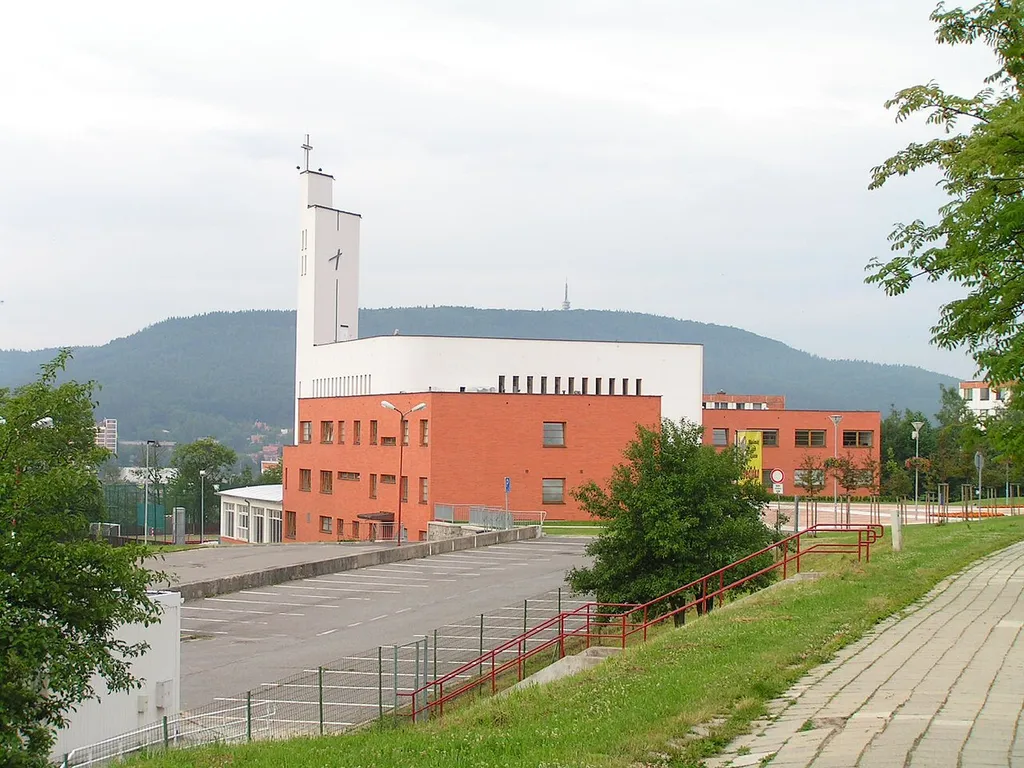 Zlín, church in Jižní Svahy.