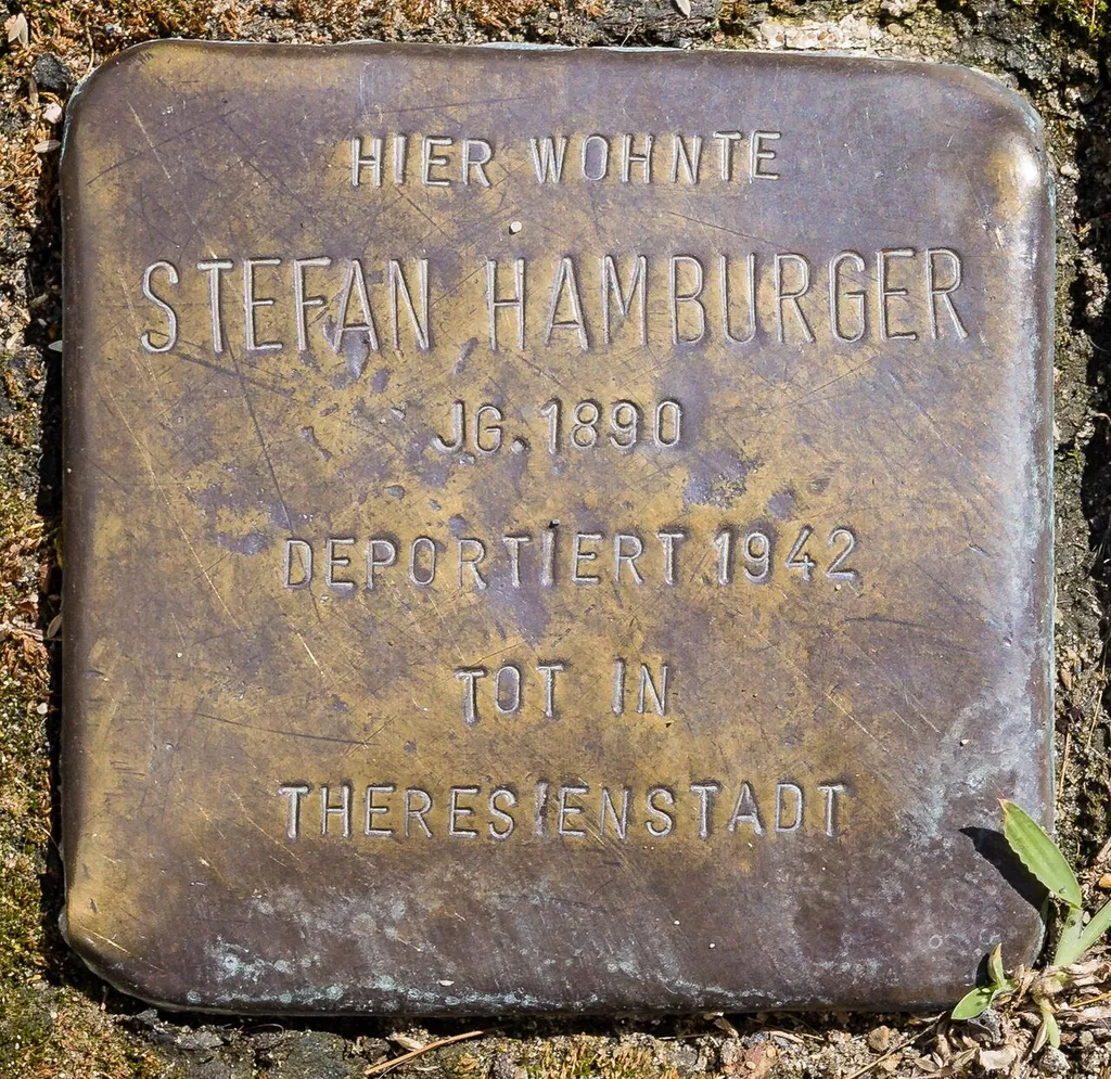 Stolperstein für Stefan Hamburger