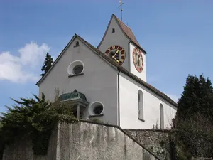 reformed church with rectory