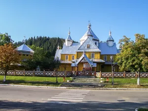 Orthodox church of the Dormition, Verkhovyna
