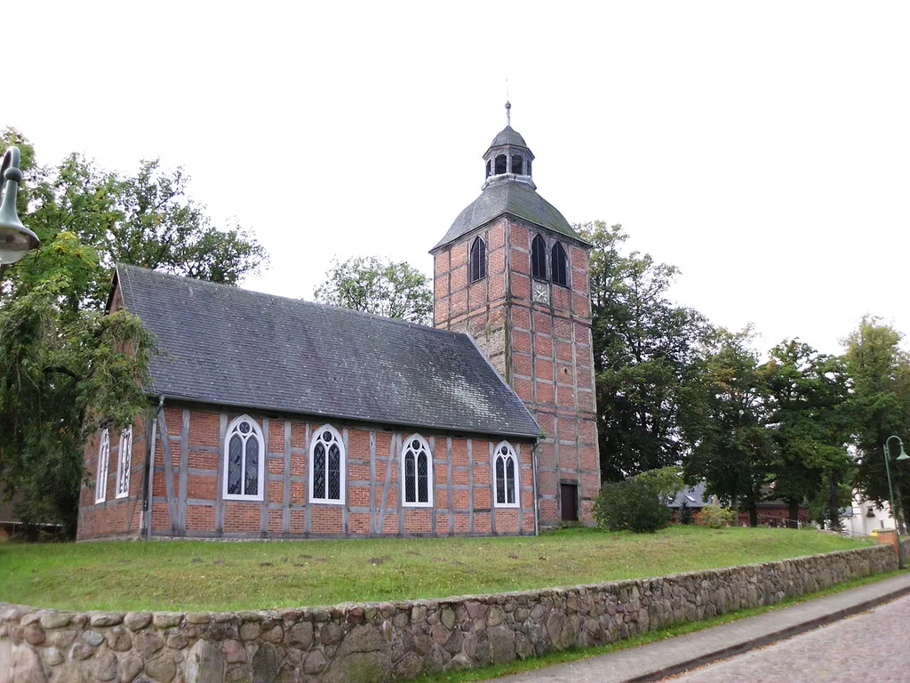 denkmalgeschützte Dorfkirche in Weisen, Landkreis Prignitz