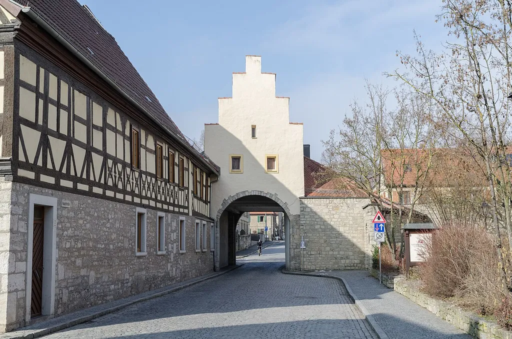 Sommerhausen, Würzburger Tor, Stadtseite