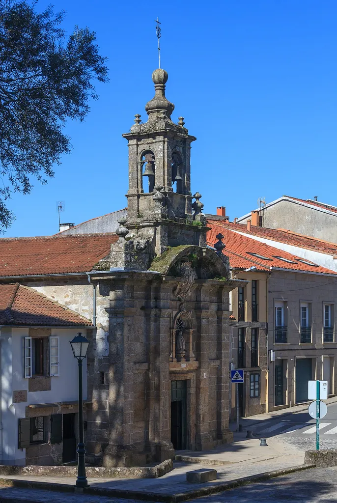 Church of O Carme de Abaixo. San Froitoso parish, Santiago de Compostela, Galicia (Spain)