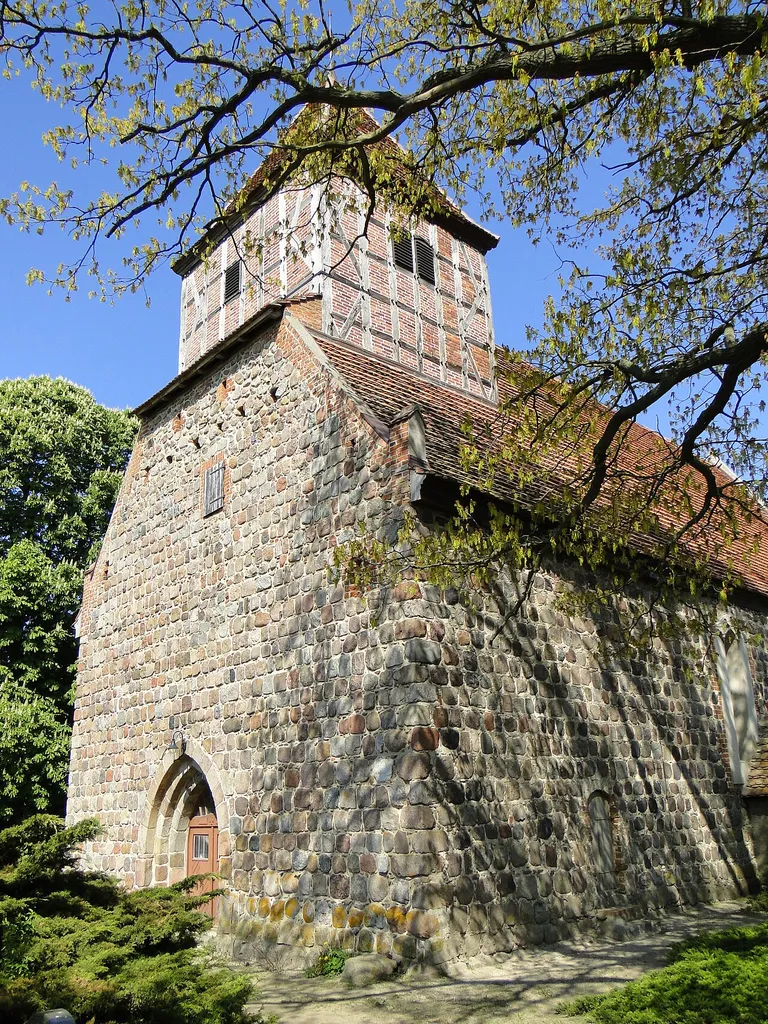 Church in Golm, district Mecklenburg-Strelitz, Mecklenburg-Vorpommern, Germany