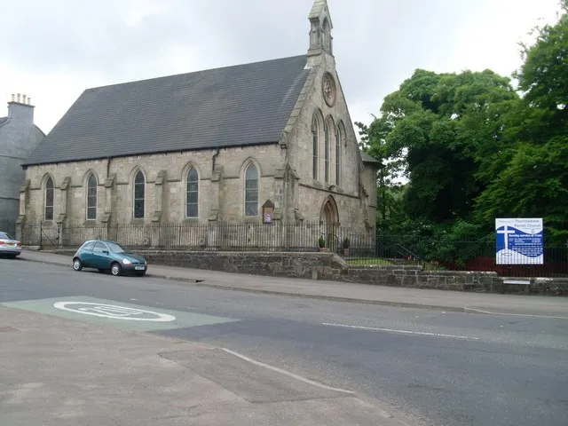 Thornliebank Parish Church At the corner of Spiersbridge Road and Rouken Glen Road.
