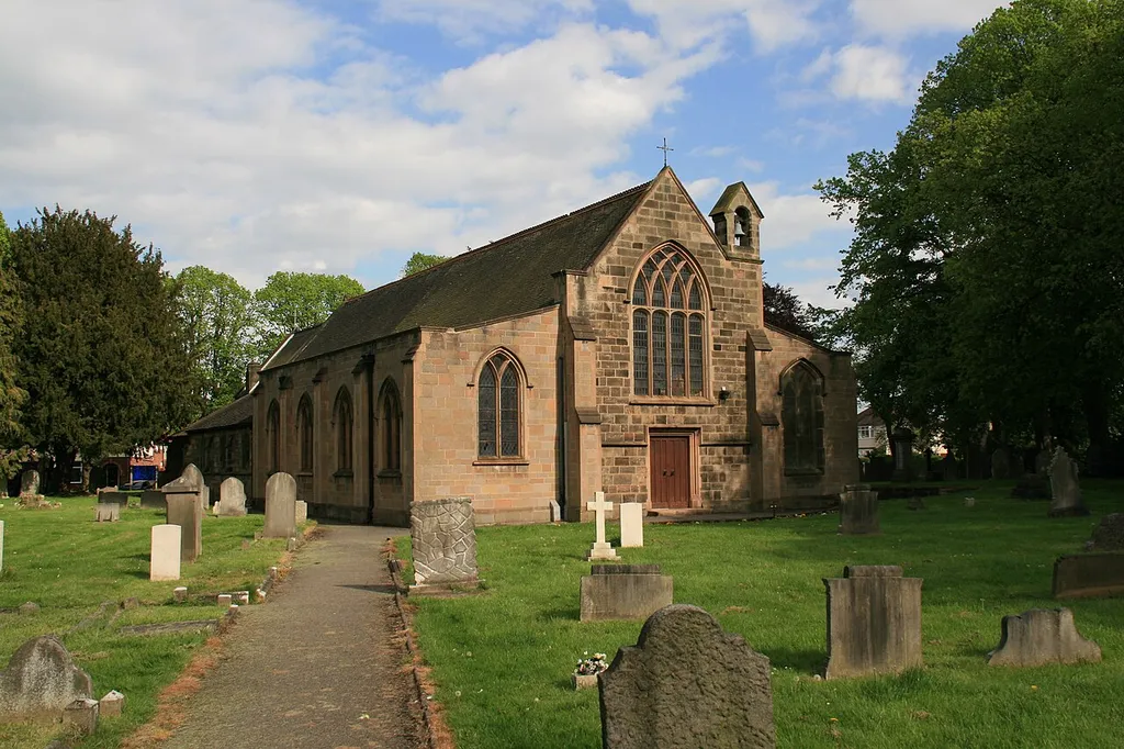 St Mary the Virgin parish church, Boulton, Derby, seen from the northwest