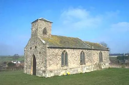 St Nicholas's Church Ruston Parva, East Riding of Yorkshire, England.This Church is to the north of centre of the O/S grid it occupies.