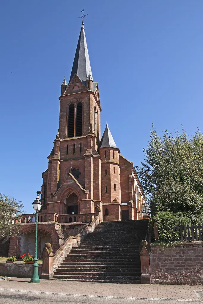 Church of Saint James the Elder in Lembach.