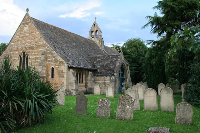 Parish church of St John the Baptist, Church Street, Werrington, Peterborough, seen from the northeast